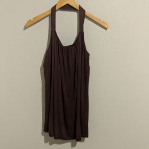 CAbi brown flowy tank